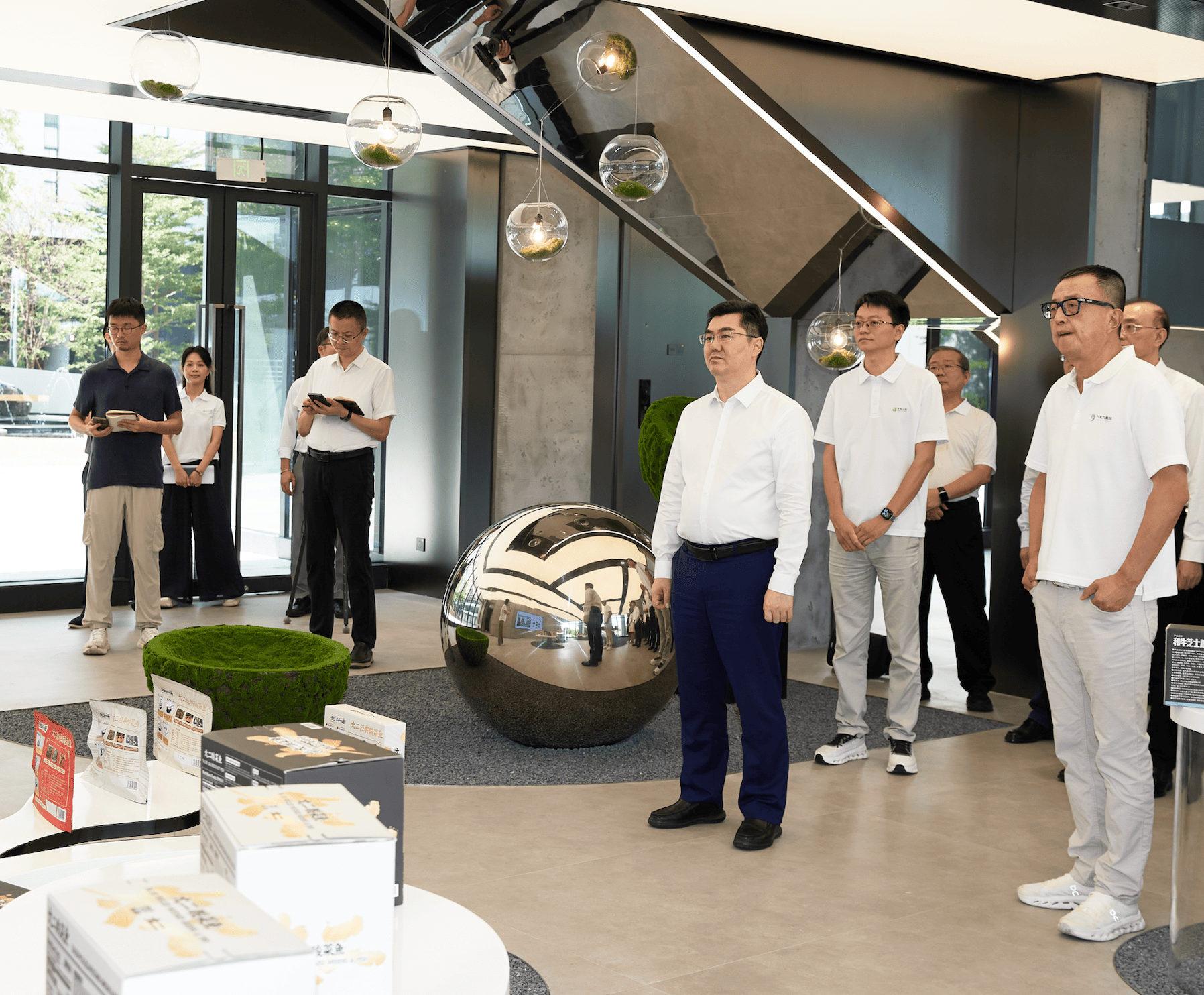 孙志洋市长调研乐鱼网站_乐鱼（中国）
集团全国供应链中心基地